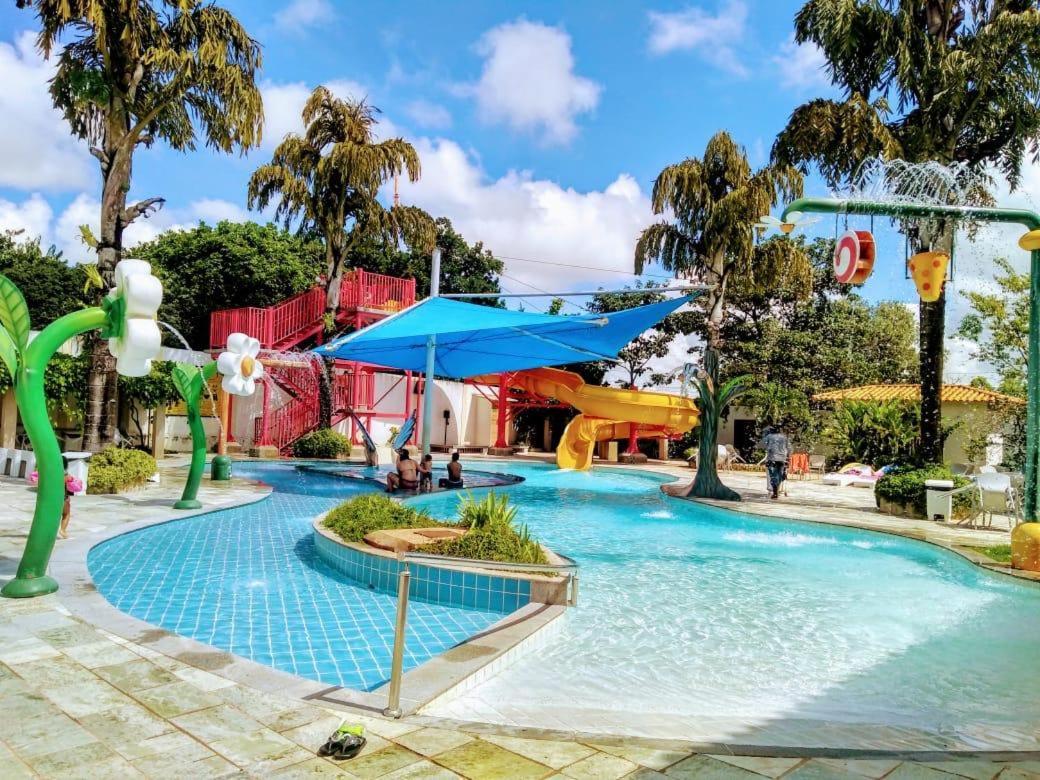 Flat Di Roma Resort Internacional Caldas Novas Bagian luar foto