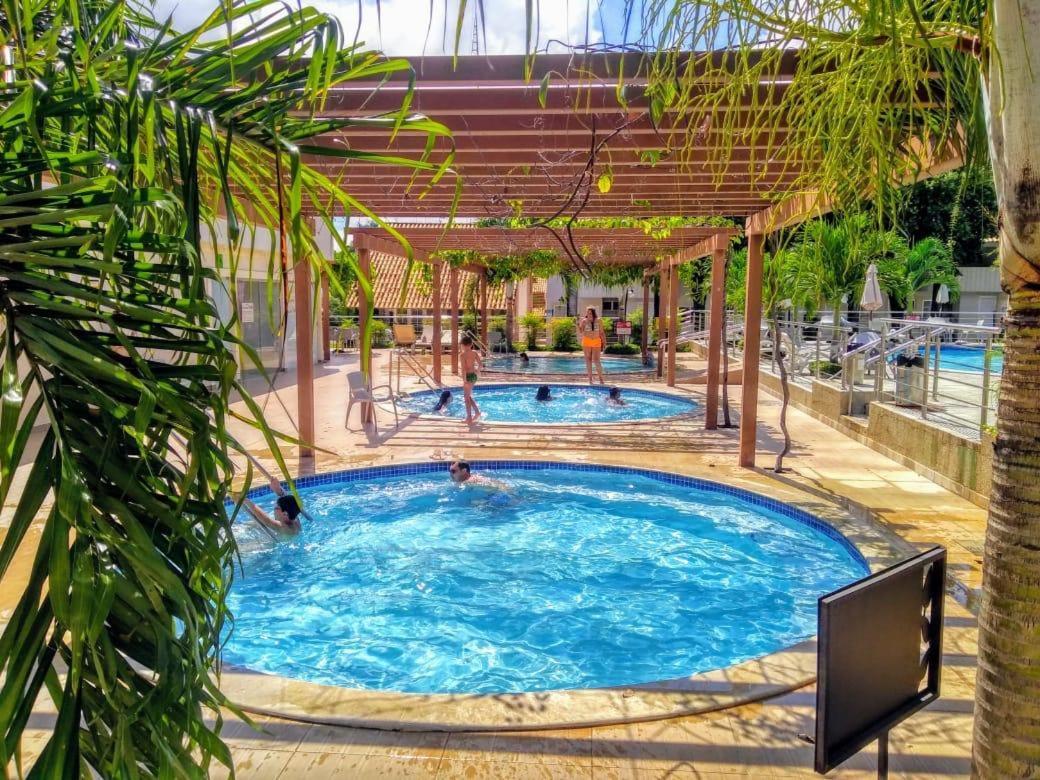 Flat Di Roma Resort Internacional Caldas Novas Bagian luar foto