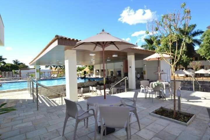 Flat Di Roma Resort Internacional Caldas Novas Bagian luar foto